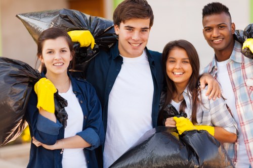 Recycling facilities for waste management