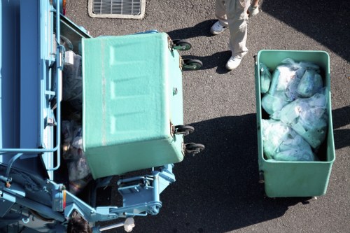 Eco-friendly builders waste clearance process in Catford