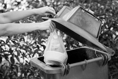 Eco-friendly garage clearance process in Catford